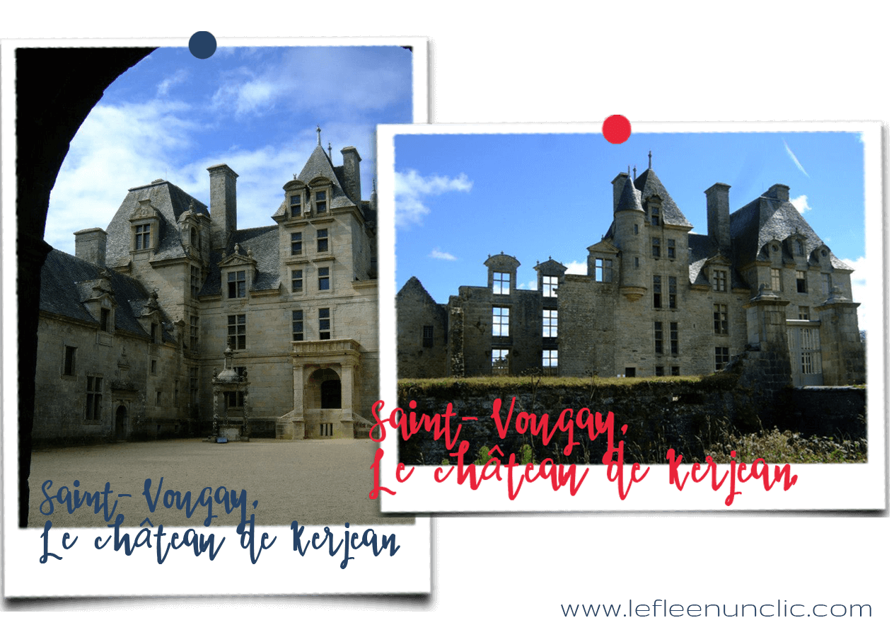 Voyage, culture, loisirs, France, la Bretagne et le Finistere nord, Saint-Vougay, Château de Kerjean