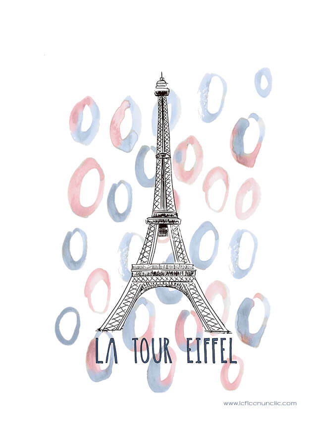 La tour Eiffel, monument français, Paris, France, FLE, le FLE en un 'clic'