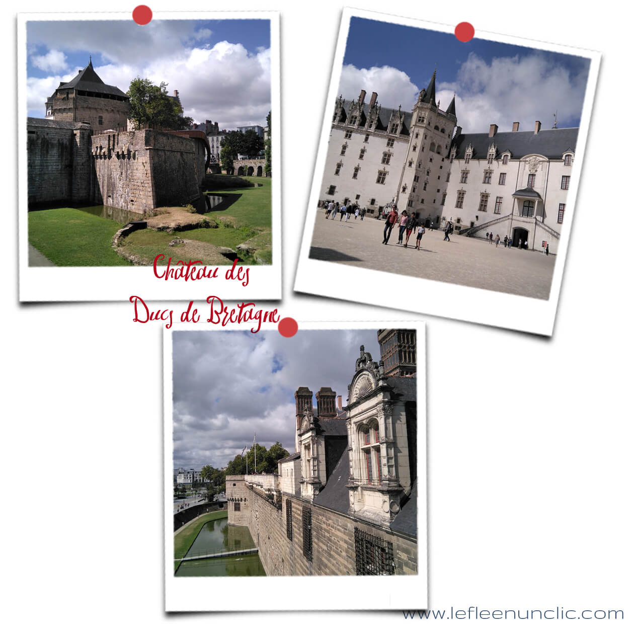 le château des ducs de Bretagne, Nantes, FLE, le FLE en un 'clic'
