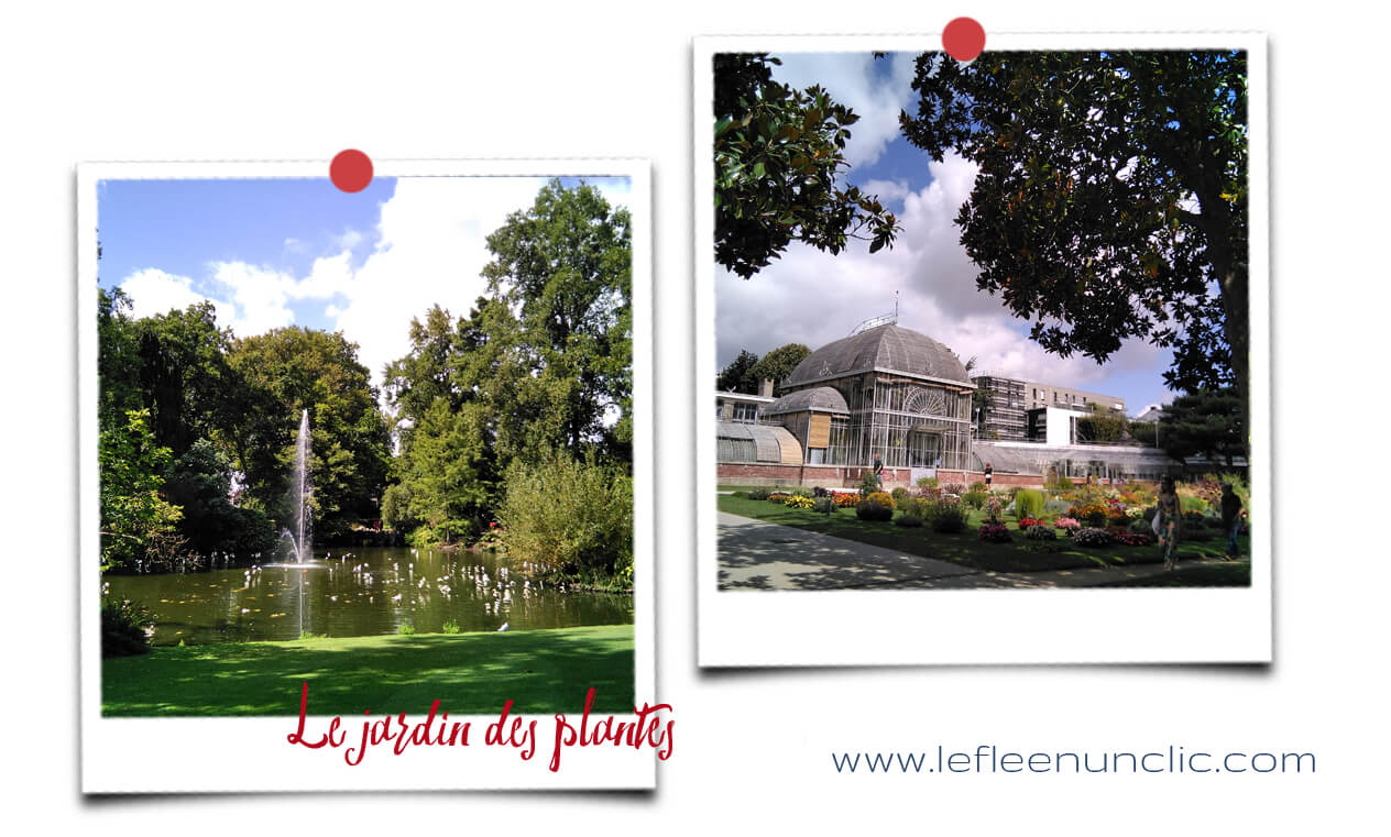le jardin des plantes, Nantes, France, FLE, le FLE en un 'clic'