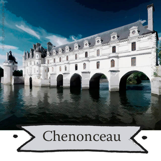 le château de Chenonceau, les châteaux de la Loire, FLE, le FLE en un 'clic'