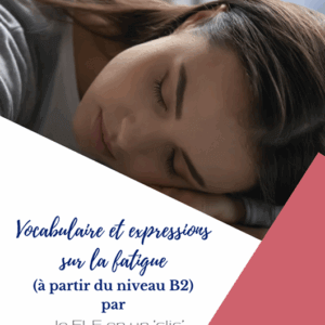 vocabulaire, expressions, niveau B2, niveau C1, niveau C2, exercices, FLE, le FLE en un 'clic'