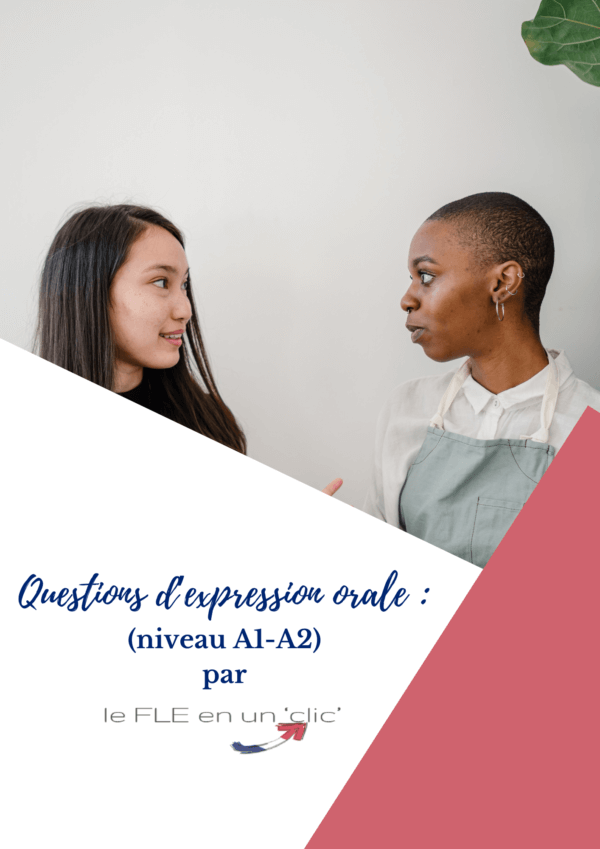 questions, expression orale, niveau basique, ni oui ni non, FLE, le FLE en un 'clic'